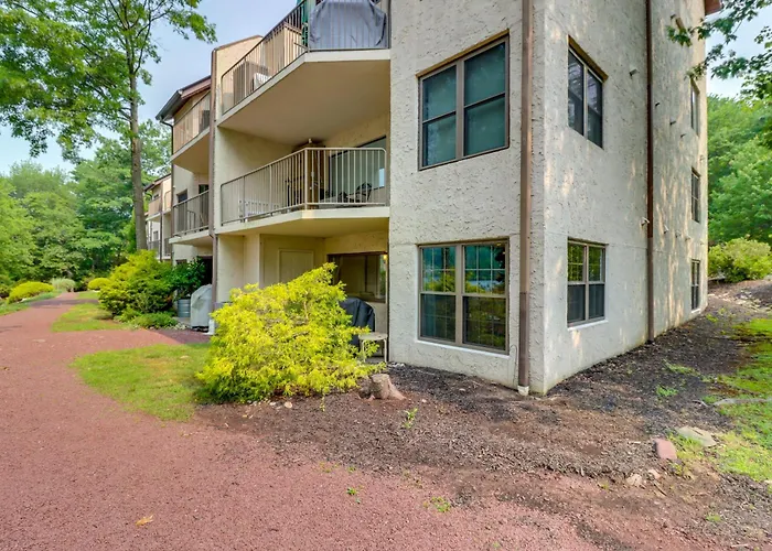 Steps To Shore: Scenic Big Boulder Lake Condo!